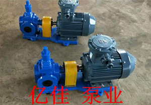 KCB、YCB等型号齿轮油泵汽蚀余量和扬程的关系